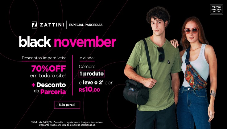 Zattini black november - Logo