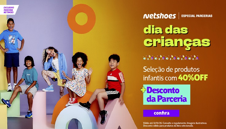 Netshoes Dia das Crianças - Logo